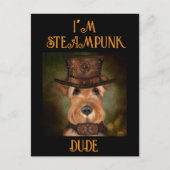 エアデールテリア ポストカード (正面)