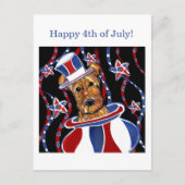 エアデールテリア ポストカード (正面)