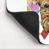 エアデールテリア マウスパッド (コーナー)