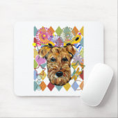 エアデールテリア マウスパッド (マウス)