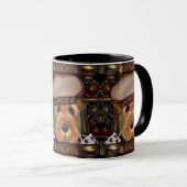 エアデールテリア マグカップ (正面右)