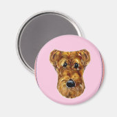 エアデールテリア マグネット (正面/裏面)