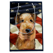 エアデールテリア ミディアムペーパーバッグ (正面)