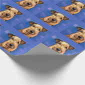 エアデールテリア ラッピングペーパー (角)