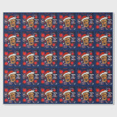 エアデールテリア ラッピングペーパー (フラット)