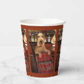 エアデールテリア 紙コップ (裏面)