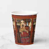 エアデールテリア 紙コップ (正面)