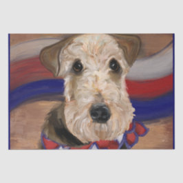 エアデールテリア 薄葉紙