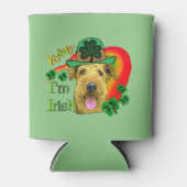 エアデールテリアSaint patricks day 缶クーラー (正面)