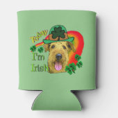 エアデールテリアSaint patricks day 缶クーラー (裏面)