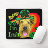 エアデールテリアSt patricks マウスパッド (マウス)