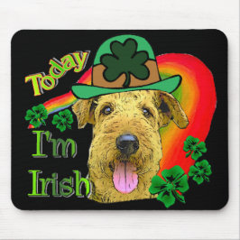エアデールテリアSt patricks マウスパッド