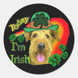 エアデールテリアSt patricks ラウンドシール