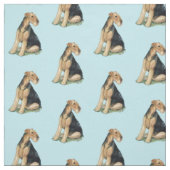 エアデールドッグアート生地 ファブリック (見本)