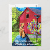 エアデールバーンポストカード ポストカード (正面/裏面)