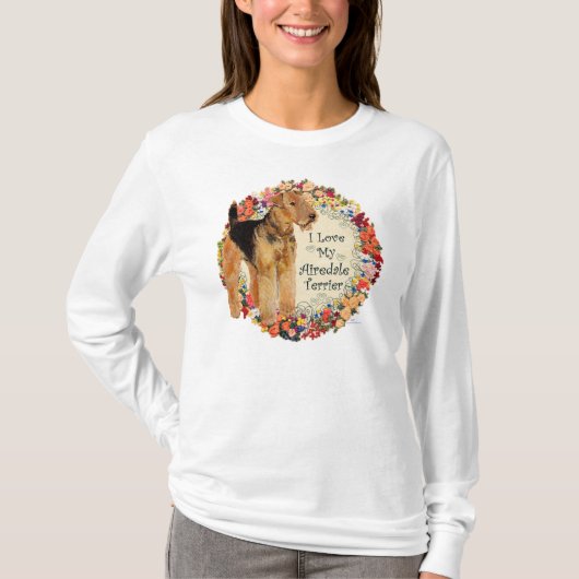 エアデール大好き Tシャツ (正面)