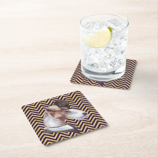 エアデール紳士 スクエアペーパーコースター (インサイチュ)