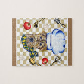 エアデール・テリアの料理人 ジグソーパズル (横)