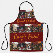 エアデール・テリア エプロン (正面)