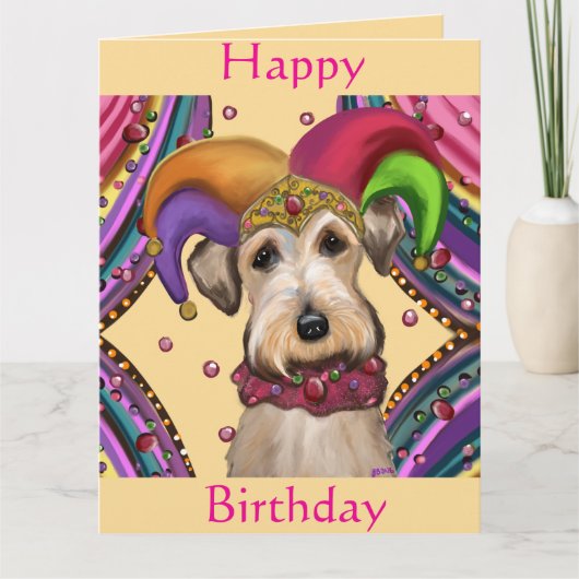 エアデール・テリア カード (正面)