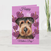 エアデール・テリア カード (正面)