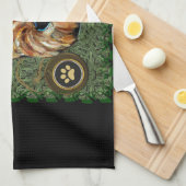 エアデール・テリア キッチンタオル (四つ折り)