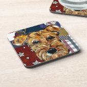 エアデール・テリア コースター (左側)