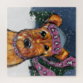 エアデール・テリア ジグソーパズル (横)