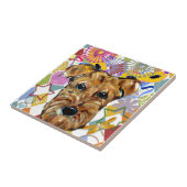 エアデール・テリア タイル (側面)