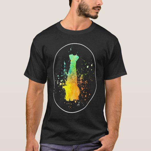エアデール・テリア ビンテージ 1 Tシャツ (正面)