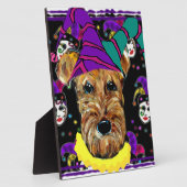 エアデール・テリア フォトプラーク (側面)