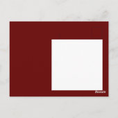 エアデール・テリア ポストカード (裏面)