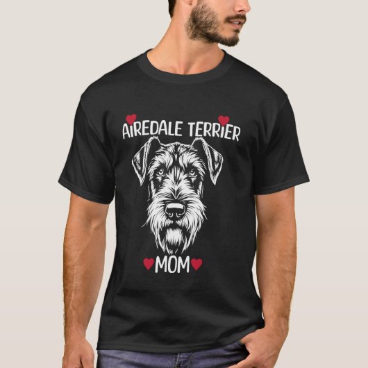 エアデール・テリア ママ Tシャツ (正面)