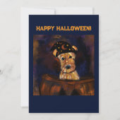 エアデール・テリア 招待状 (正面)