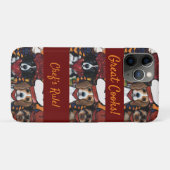 エアデール・テリア   Case-Mate iPhoneケース (裏面(横))