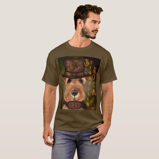 エアデール・テリア Tシャツ (正面フル)