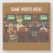 エアデール＆フレンズ ポスター ストーンコースター (正面)