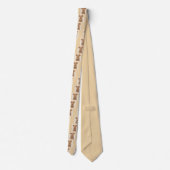 エアデー絵画ル・テリエーズカウトオリジナルアート ネクタイ (裏面)