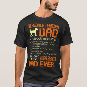 エアデ最高のールテリアパパエバファーザ父のーズダ Tシャツ