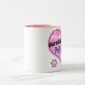 エアデ誇りを持ったール・テリア・マム ツートーンマグカップ (中央)