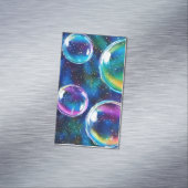 エアドロップ虹色のバ素晴らしブTお洒落の上 マグネット名刺 (インサイチュ)