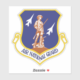 エアナショナルガード軍隊退役軍人 シール