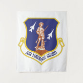 エアナショナルガード軍隊退役軍人 タペストリー (正面)