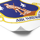 エアナショナルガード軍隊退役軍人 ポスター (角)