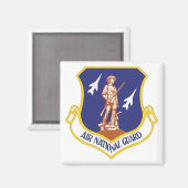 エアナショナルガード軍隊退役軍人 マグネット (正面/裏面)