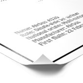 エアバスA320 – 飛行機の設計図スケッチ計画BD フォトプリント            (角)