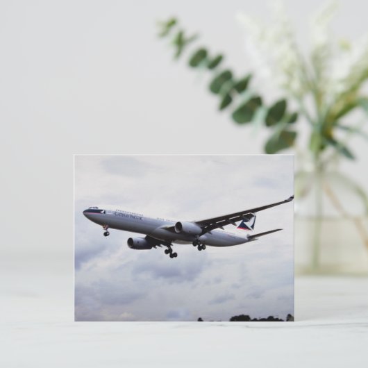 エアバスA330 ポストカード (スタンド正面)