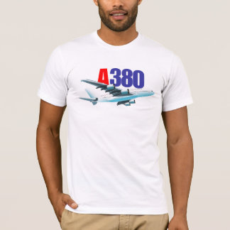 エアバスA380のティー Tシャツ