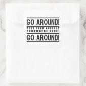 エアバッグのまわりにを他の場所でテストに行く スクエアシール (バッグ)