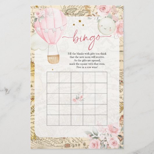 エアバルーンは彼女に優れた赤ちゃんシャワービンゴではない (正面)